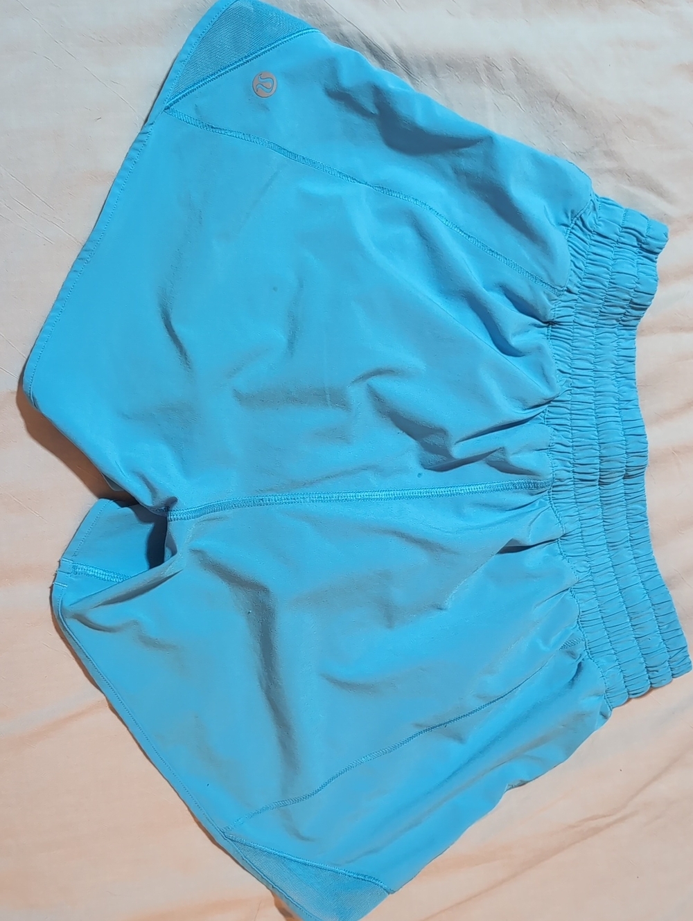 Lululemon Women's Athletic Shorts - Light Blue